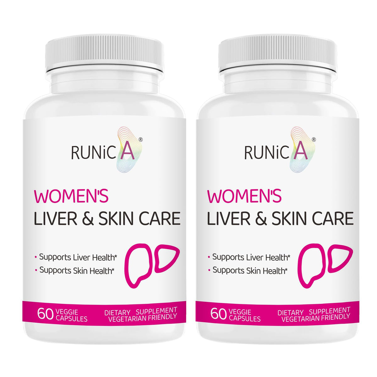 RUNICA Chardon-Marie 300mg 60 capsules vue de face