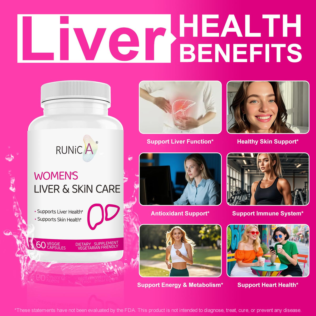 RUNICA Chardon-Marie 300mg 90 jours, capsules à côté du flacon