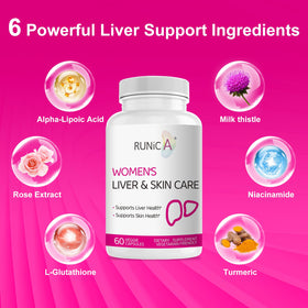 RUNICA Chardon-Marie 300mg 90 jours, étiquette avec ingrédients