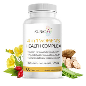 RUNICA Complément Alimentaire 4-en-1 pour Femmes - vue de l'emballage