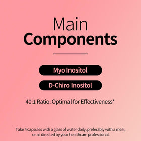 RUNICA Myo-Inositol & D-Chiro Inositol capsules sur une table