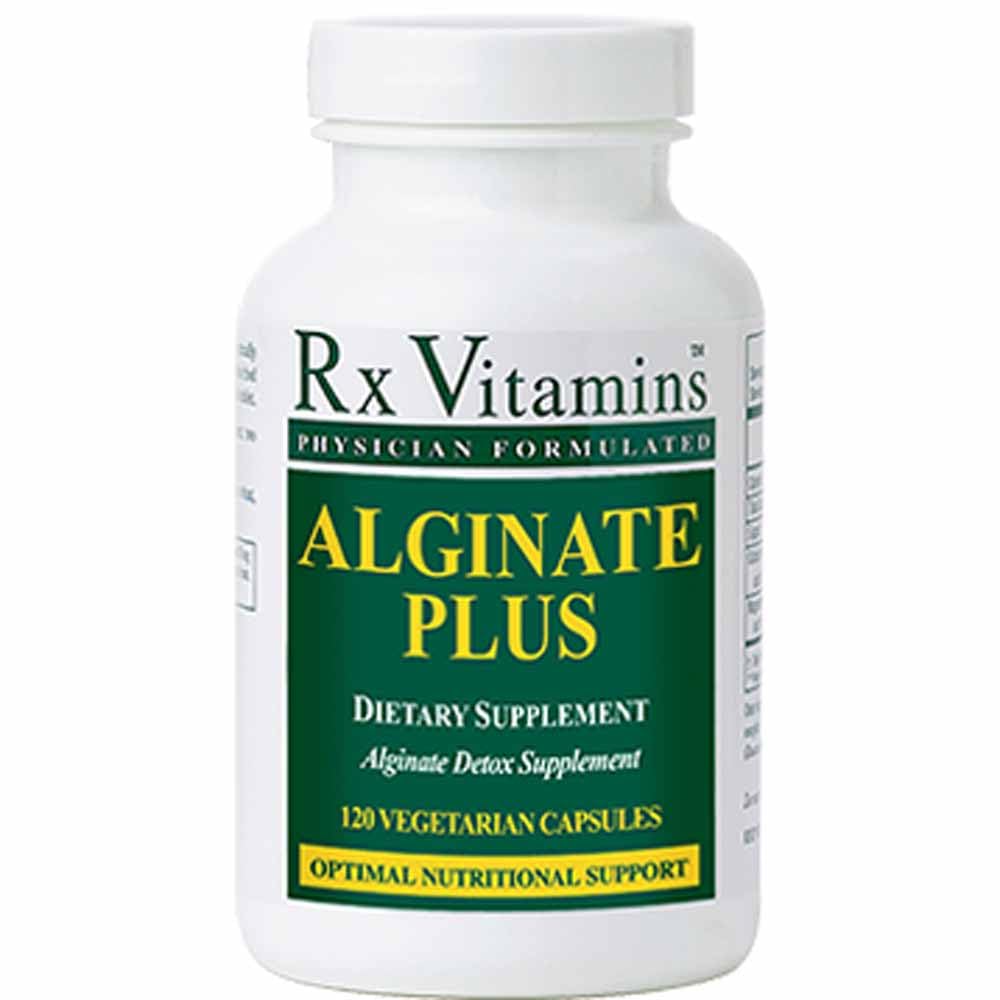 Rx Vitamins Alginate Plus 120 Caps en bouteille