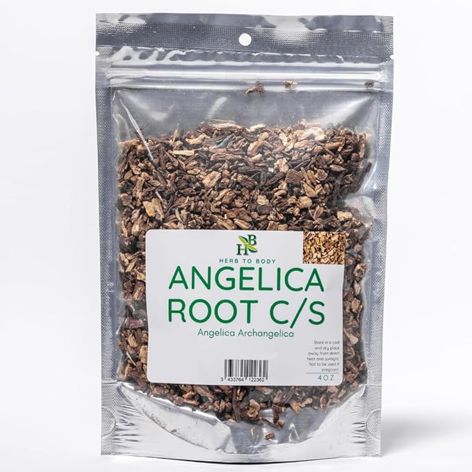 Sac de racine d'angélique Herb To Body 118g, vue de face