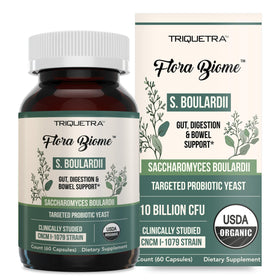 Saccharomyces Boulardii Triquetra Health 10 milliards CFU boîte avant