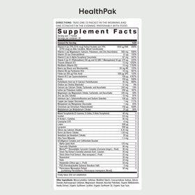 Sachet AM du USANA HealthPak avec InCelligence