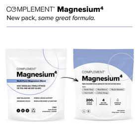 Sachet compostable du complément de magnésium 200mg