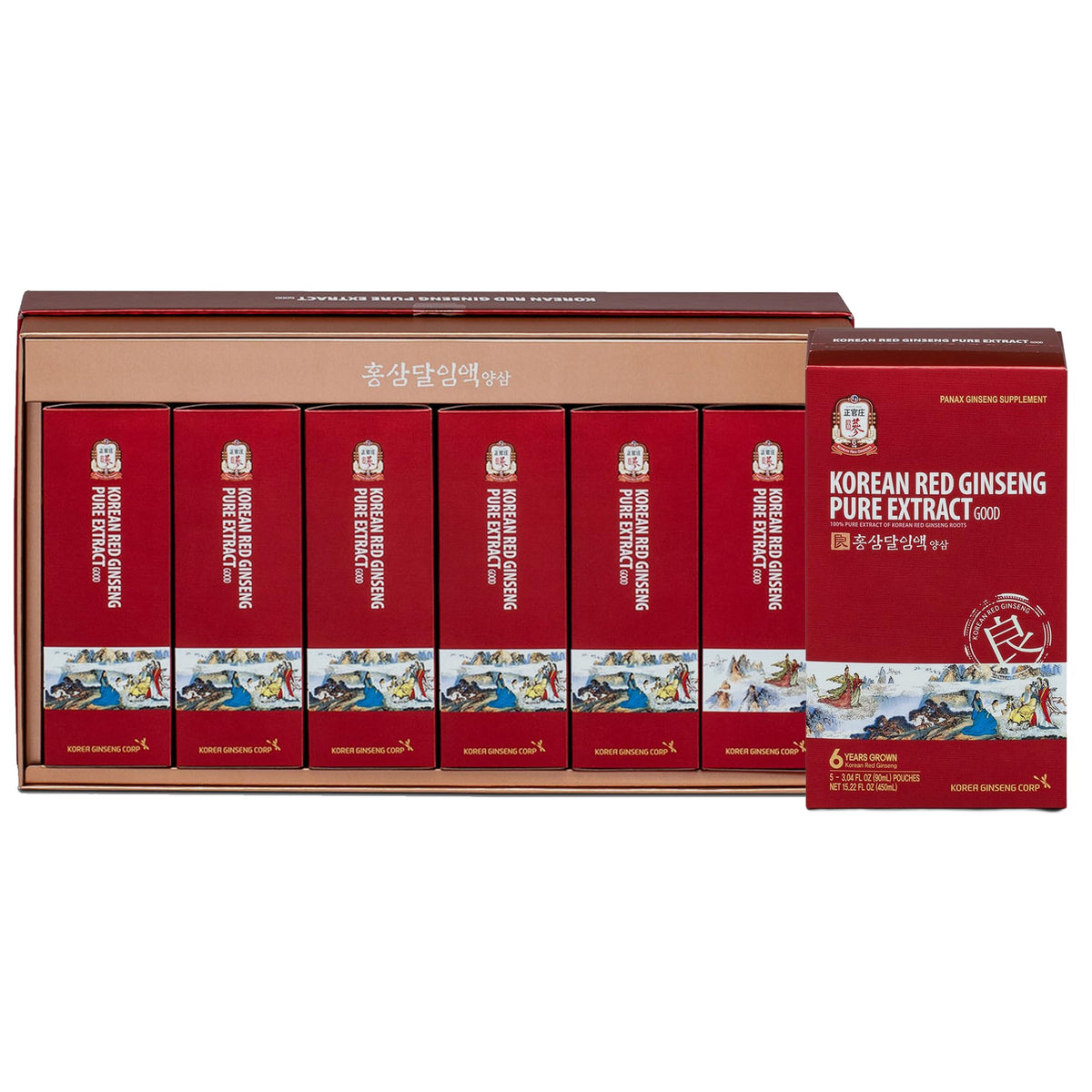 Sachet d'extrait pur de ginseng rouge coréen JUNG KWAN JANG