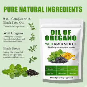 Sachet d'huile d'origan ixarco ouvert