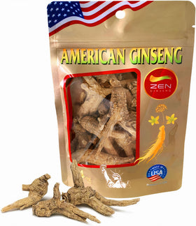 Sachet de 118g de racines de ginseng américain Zen Ginseng