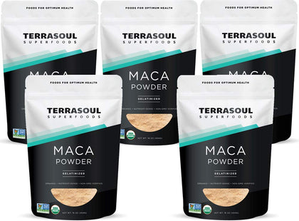 Sachet de 2499 g de poudre de maca gelatinisée bio Terrasoul Superfoods