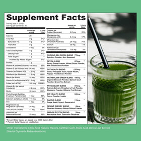 Sachet de 259g de poudre Super Greens Rewind