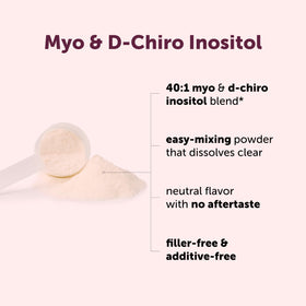 Sachet de 2lb de Myo-Inositol et D-Chiro Inositol Micro Ingredients