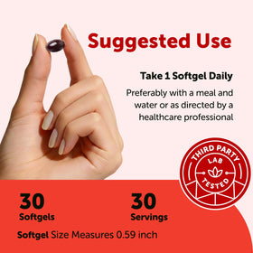 Sachet de 30 gélules Astaxanthin 24mg Micro Ingredients