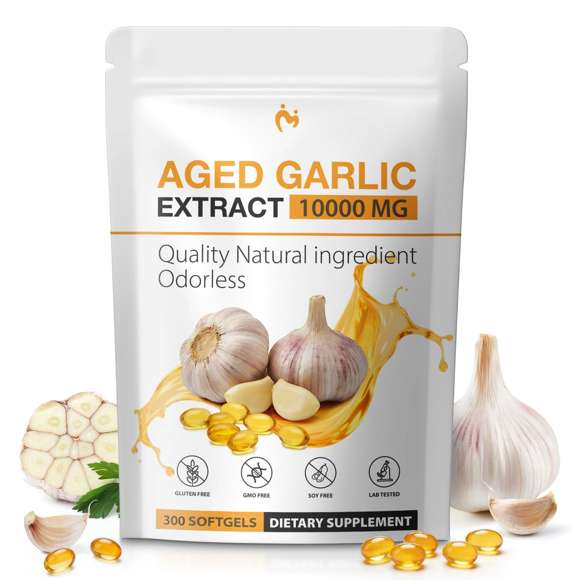 Sachet de 300 gélules d'extrait d'ail vieilli MOSRAY