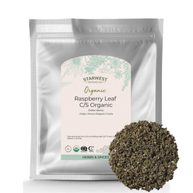 Sachet de 490g de feuille de framboisier bio Starwest Botanicals