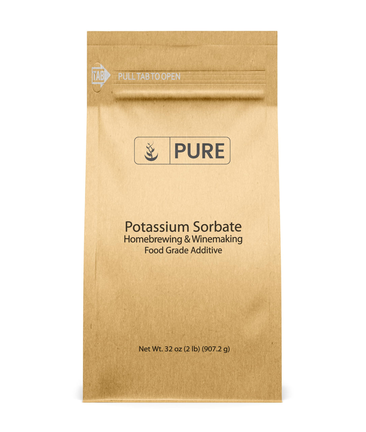 Sachet de 930g de poudre de sorbate de potassium PURE ORIGINAL INGREDIENTS