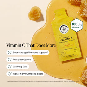 Sachet de Beekeeper's Naturals Vitamine C 1000mg ouvert