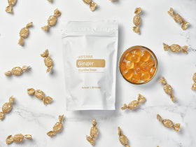 Sachet de bonbons au gingembre doTERRA ouvert