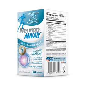 Sachet de capsules NeuropAWAY pour le bien-être des yeux