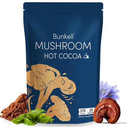 Sachet de chocolat chaud aux champignons Bunkell 290g