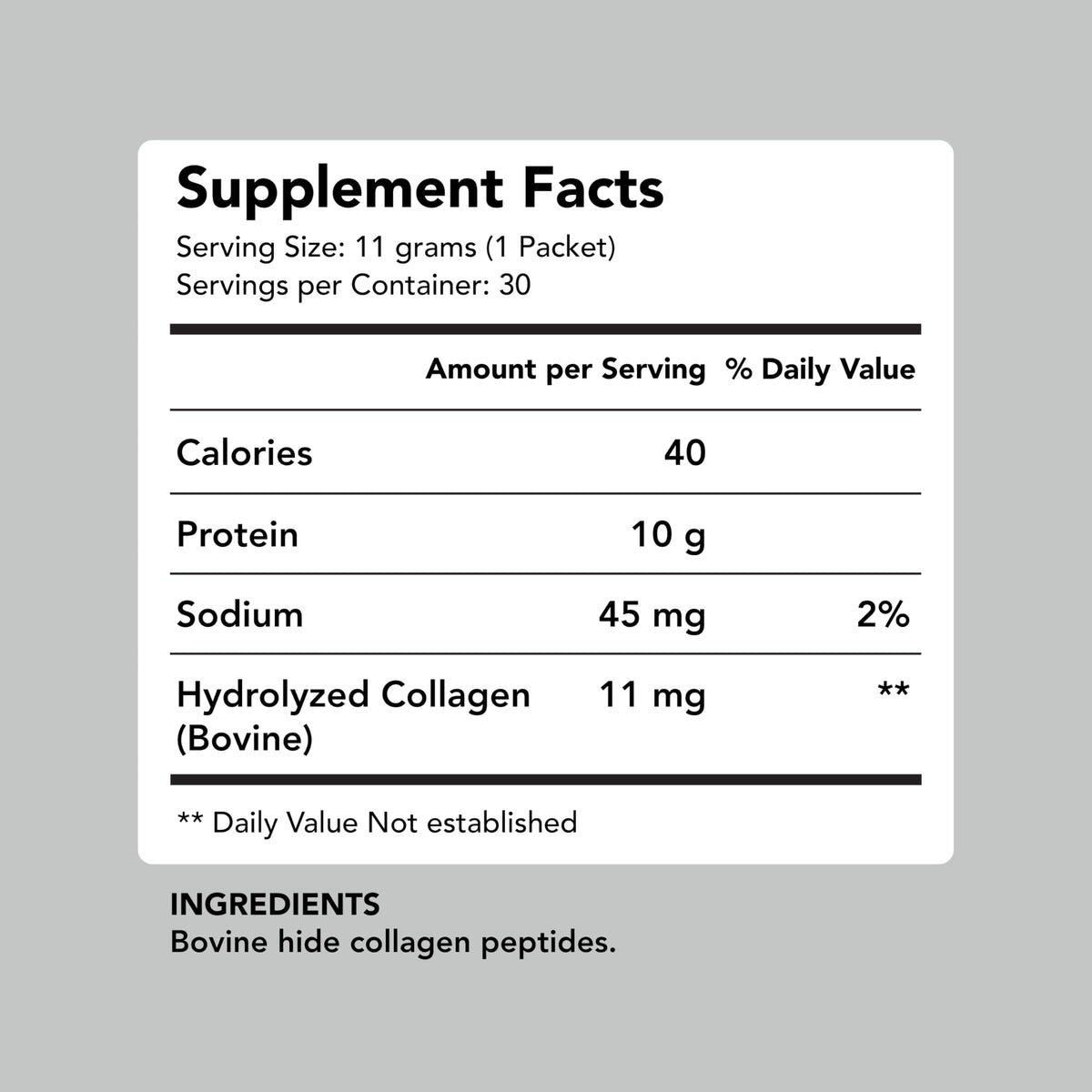 Sachet de collagène AMANDEAN dans un cadre de vie actif