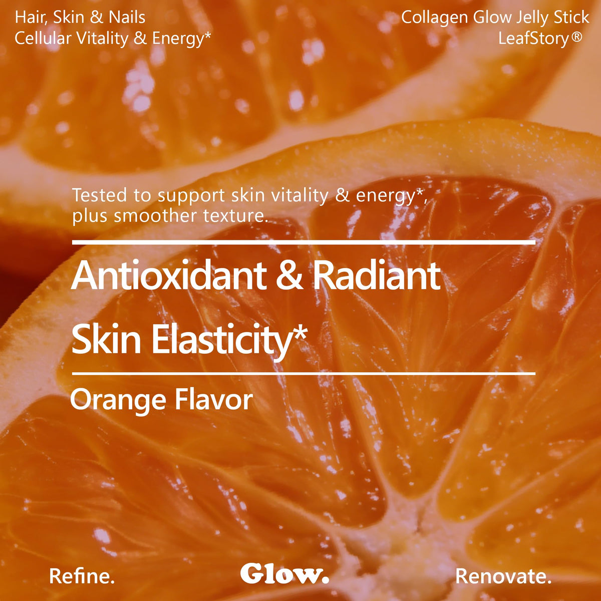 Sachet de Collagène Marin Peptides Jelly LeafStory