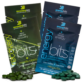 Sachet de comprimés ENERGYbits Spiruline avec 30 comprimés