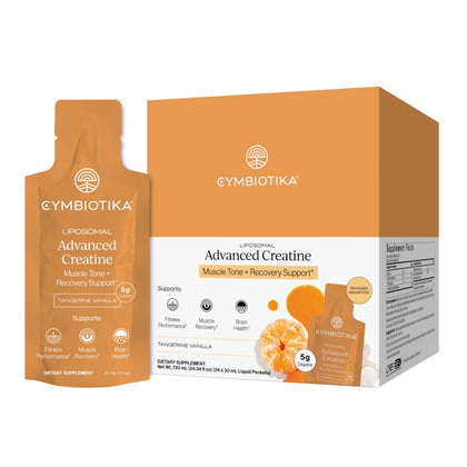 Sachet de créatine liposomale CYMBIOTIKA 5g, vue de face