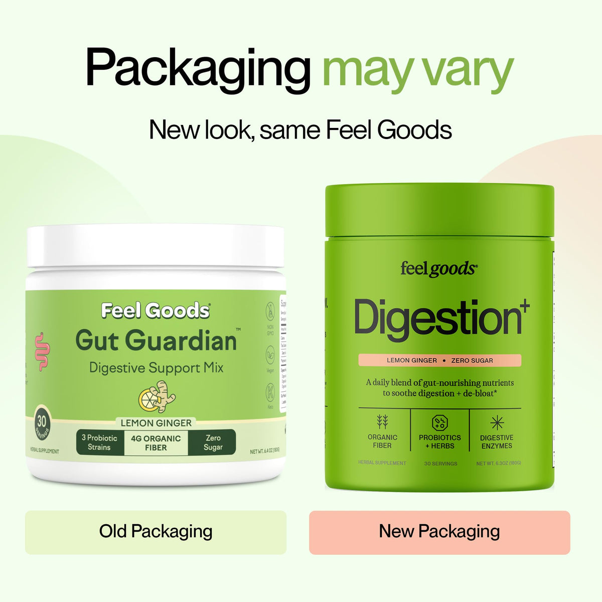Sachet de Feel Goods daily+ avec mélange d'eau