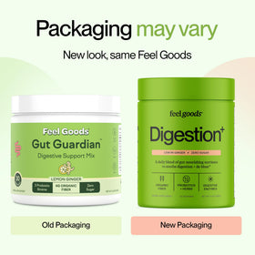 Sachet de Feel Goods daily+ avec mélange d'eau