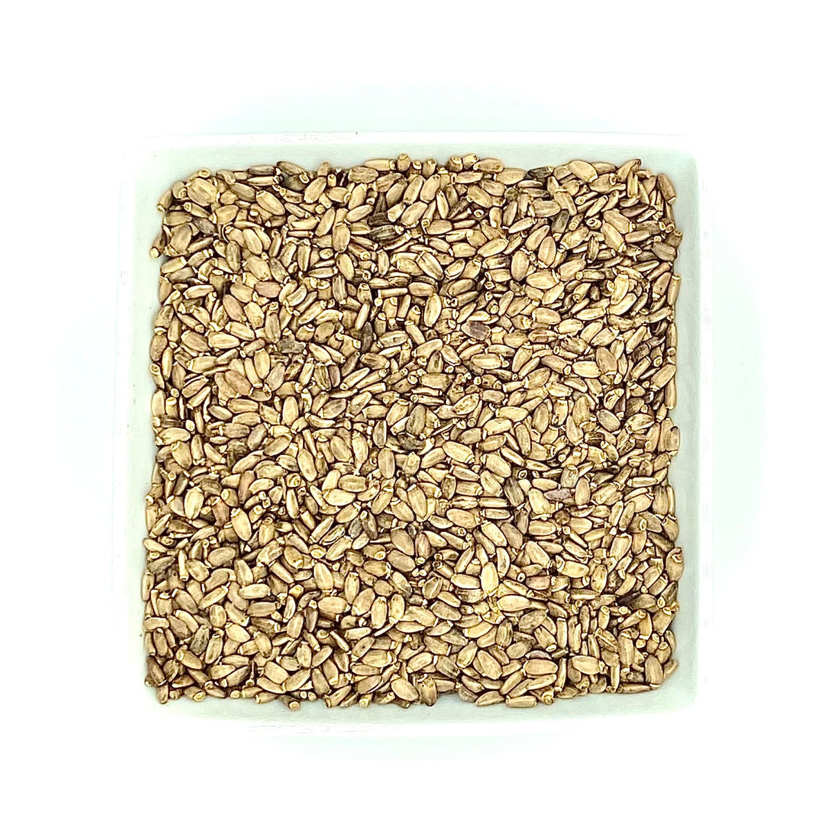Sachet de graines de chardon-Marie entières 241g devant un fond blanc