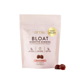 Sachet de Gummies Arrae Pêche Citron 60 unités