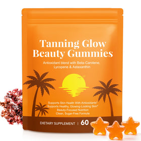 Sachet de Gummies de Bronzage ADSBJUX 60 gummies avec saveur pastèque
