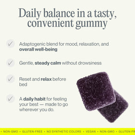Sachet de gummies PROXY Just Chill Calm ouvert