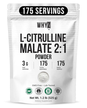 Sachet de L-Citrulline Malate WHYZ 540g vue de face