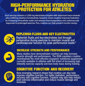 Sachet de Maximum Human Performance Impact Hydration sur une table