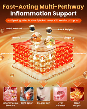 Sachet de MEGNETA Curcuma Liposomal ouvert