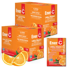 Sachet de mélange de boisson multivitaminé Ener-C orange