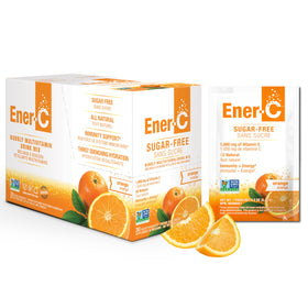 Sachet de mélange de boisson multivitaminé Ener-C orange