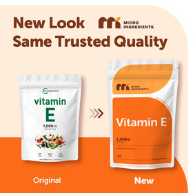 Sachet de Micro Ingredients Vitamine E 240 gélules molles