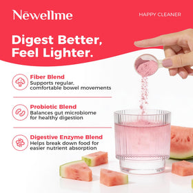Sachet de NEWELLME Happy Cleaner avec goût pastèque