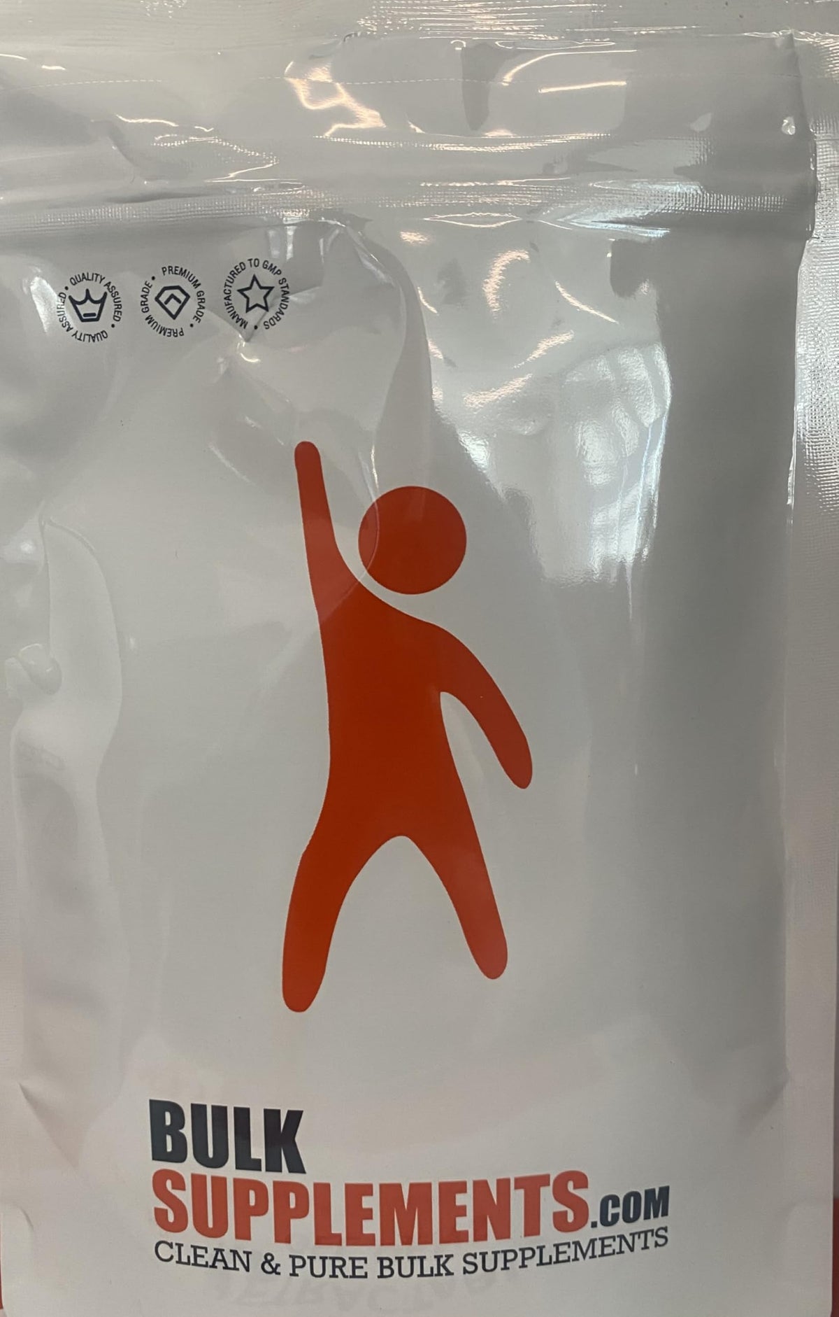 Sachet de Poudre de Citrate de Bore BulkSupplements ouvert