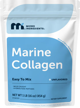 Sachet de Poudre de Collagène Marin Micro Ingredients 508g