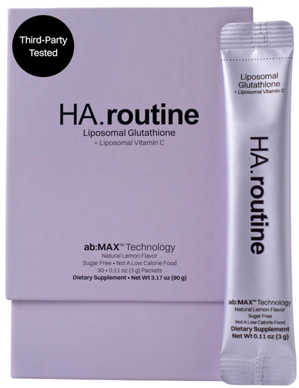 Sachet de poudre de glutathion liposomal Haroutine 125 mg avec vitamine C