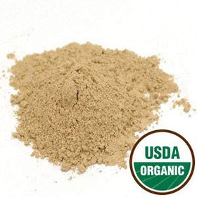 Sachet de Poudre de Graines de Psyllium Bio Starwest Botanicals ouvert