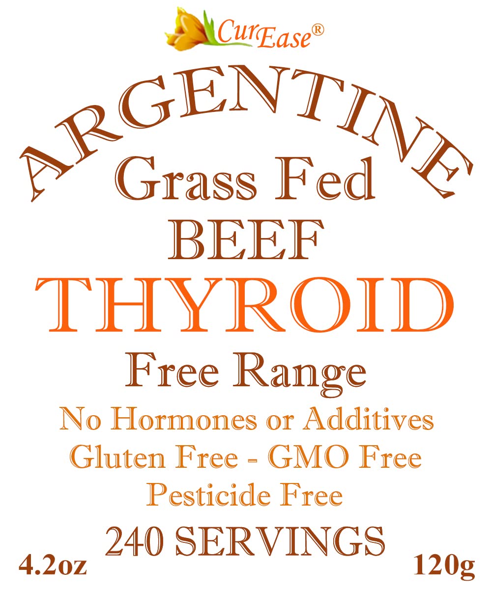 Sachet de Poudre de Thyroïde de Boeuf ouvert