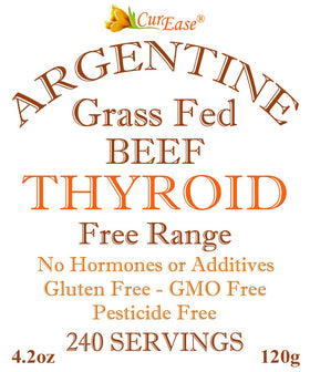 Sachet de Poudre de Thyroïde de Boeuf ouvert