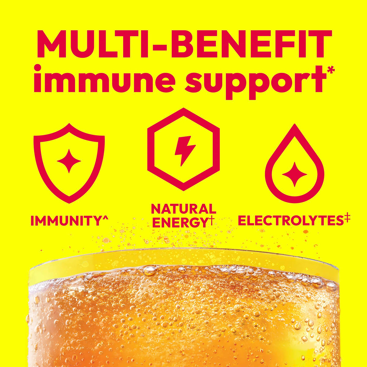 Sachet de Poudre de Vitamine C Emergen-C 1000 mg Super Orange