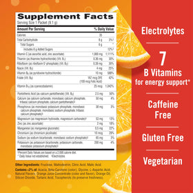 Sachet de Poudre de Vitamine C Emergen-C ouvert