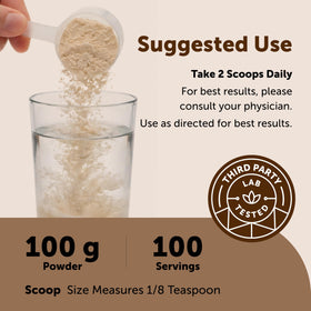 Sachet de poudre érotique biologique Micro Ingredients avec étiquettes